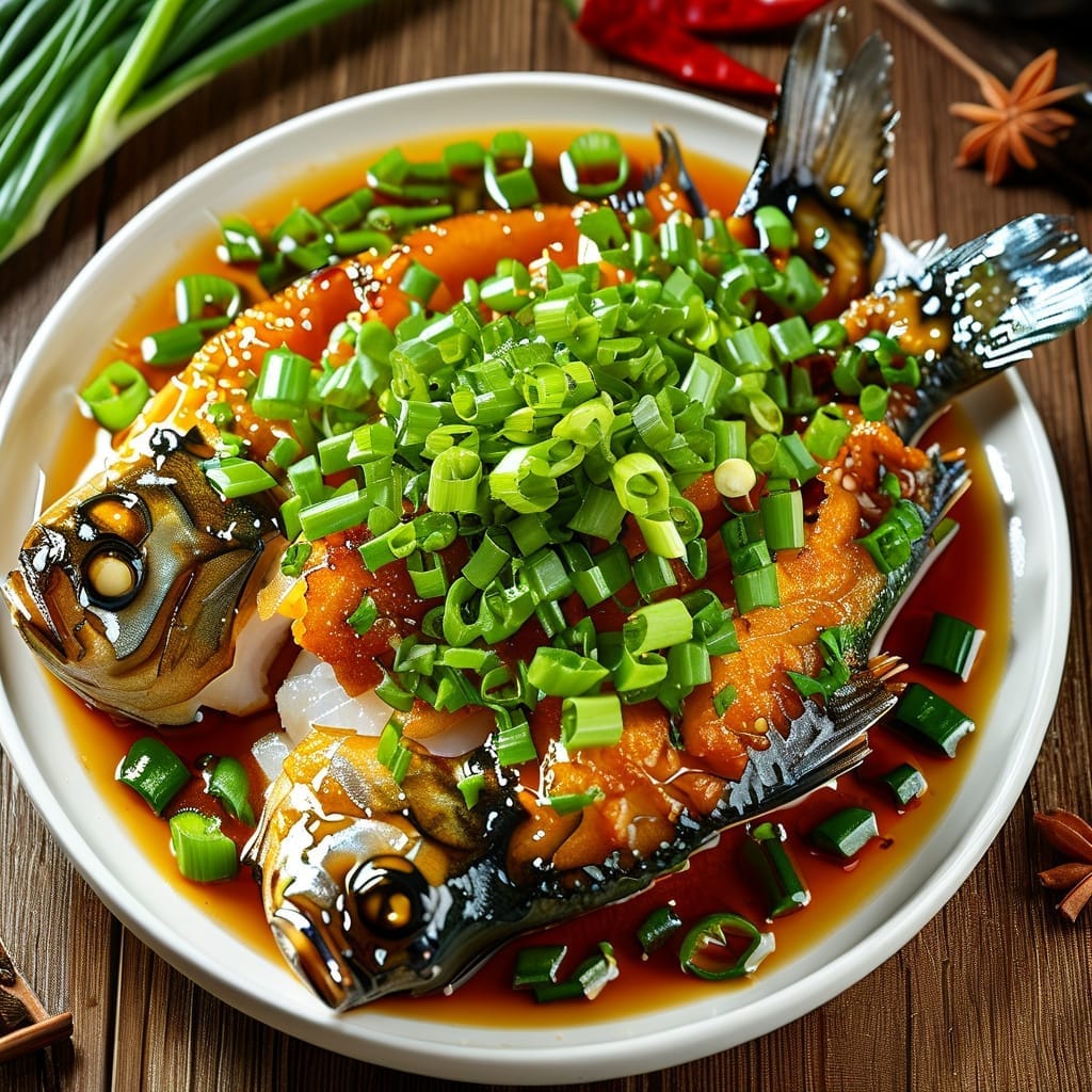 葱油桂鱼