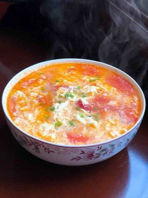 西红柿鸡蛋汤
