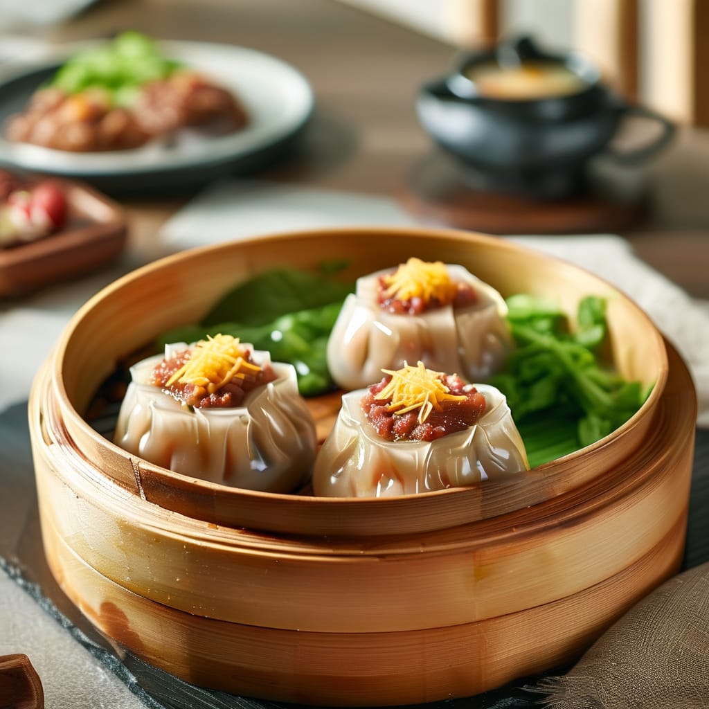 鲜肉烧卖