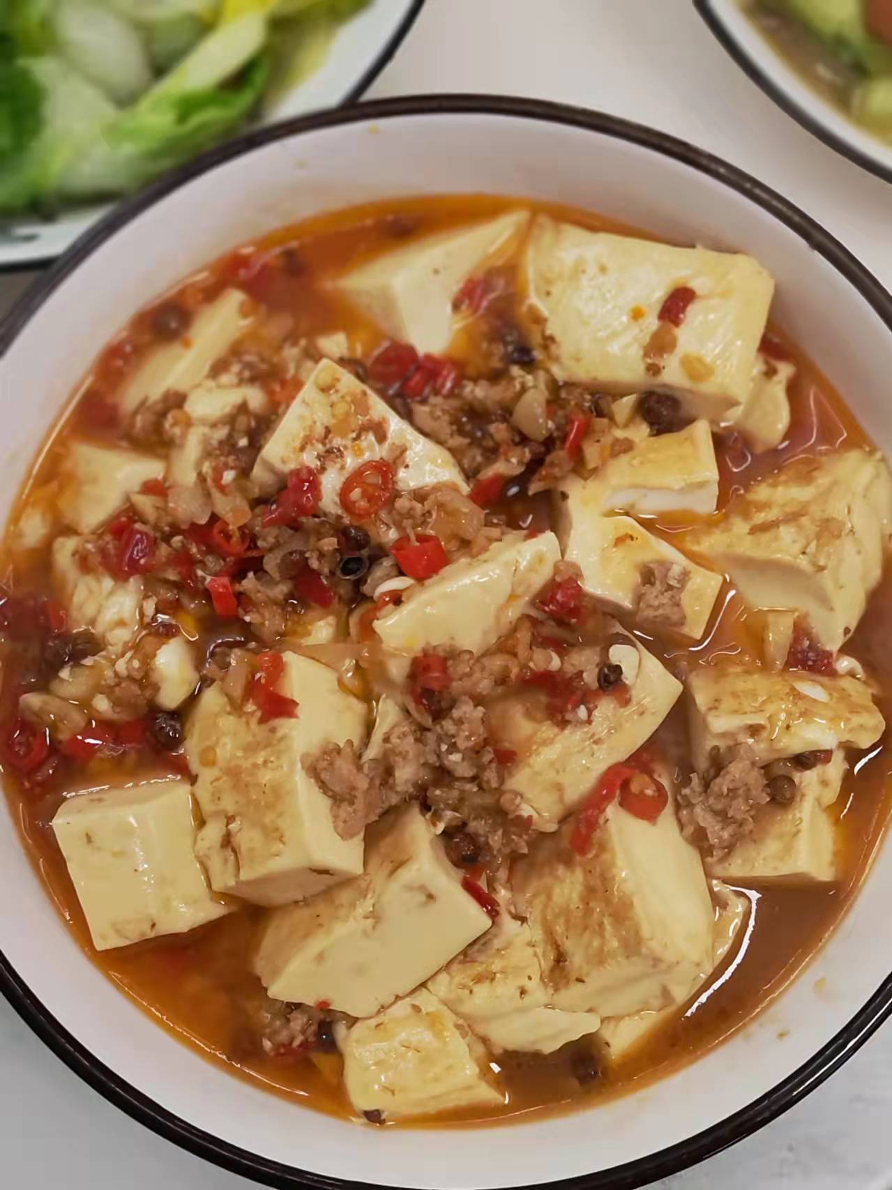 麻婆豆腐的做法